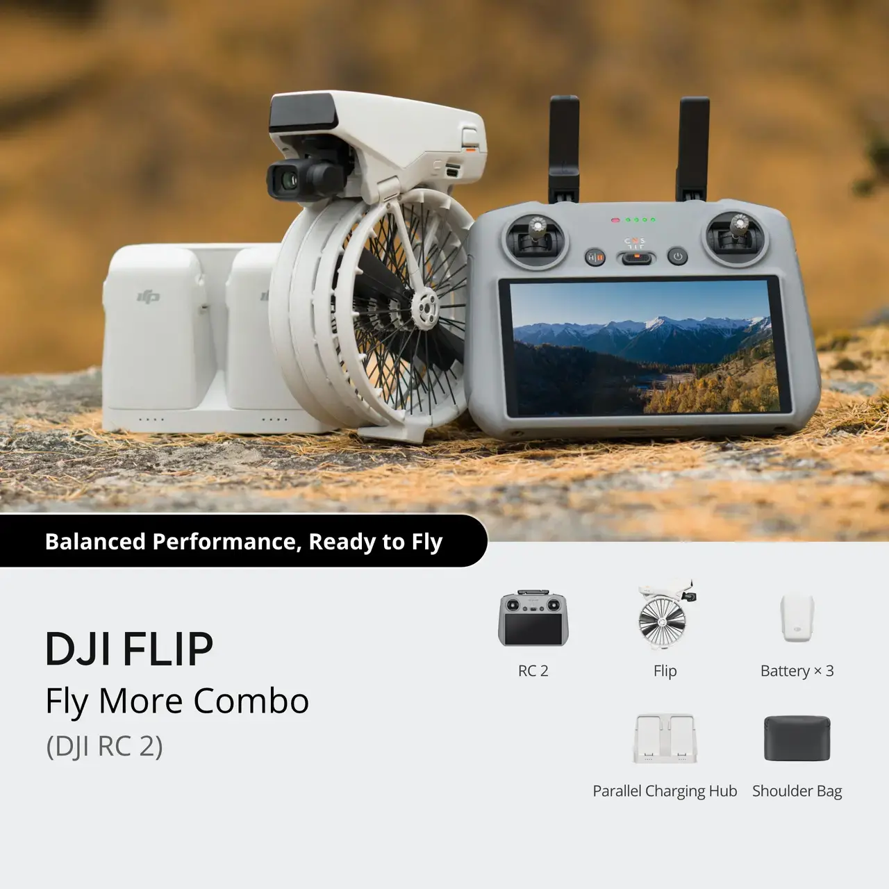 DJI FLIP Fly More Combo (DJI RC 2)
